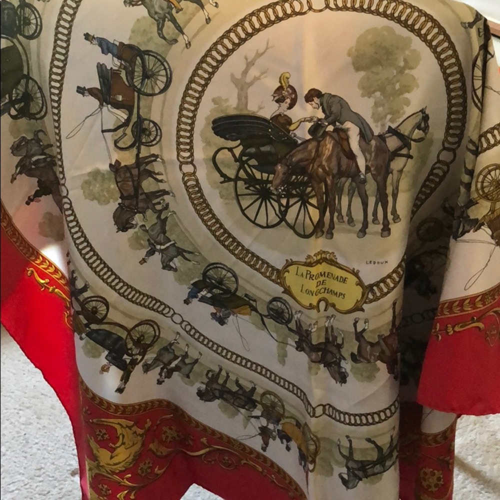 Hermès scarf from early 2000.